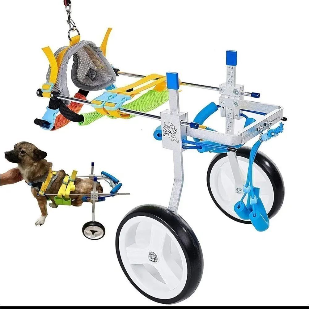 Hobeyhove 2 Wheel Dog Wheelchair size Small for back legs PW-AB-S